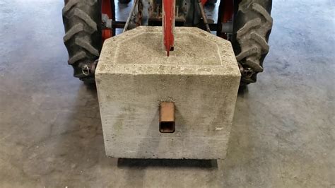 dyi steel box for 3 point hitch|How to Build a Compact Tractor Implement Counterweight.